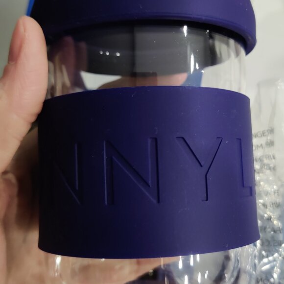 2/$25 *Set of two* Reusable Glass Eco Coffee Cups NIB - Picture 3 of 5